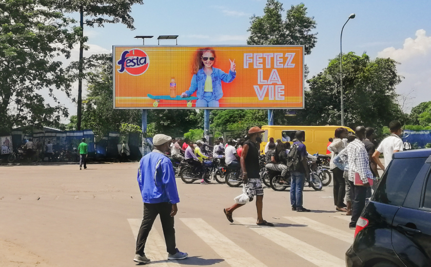 Dyamic advertising display 1